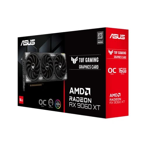 ASUS TUF Gaming RX 9060 XT OC Edition 16GB GDDR6 Graphics Card